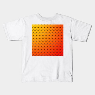 Tiny Bats Orange Kids T-Shirt